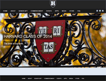 Tablet Screenshot of harvard14.org